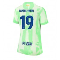 Fotballdrakt Dame Barcelona Lamine Yamal #19 Tredjedrakt 2024-25 Kortermet